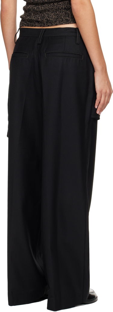 Nohavice Andersson Bell Crossover Wrap Tailored Trousers Čierna | apa862w, 2
