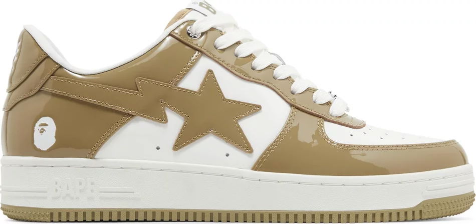 Bape Sta #6 Beige/White Velikost: 44