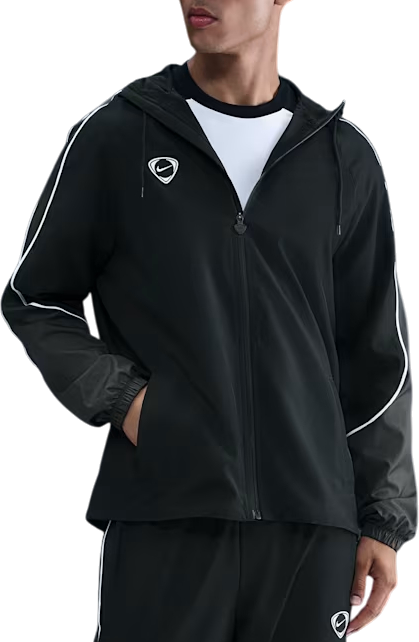 Bunda Nike Academy+ Repel Rain Hooded Jacket Čierna | hv3581-010, 0