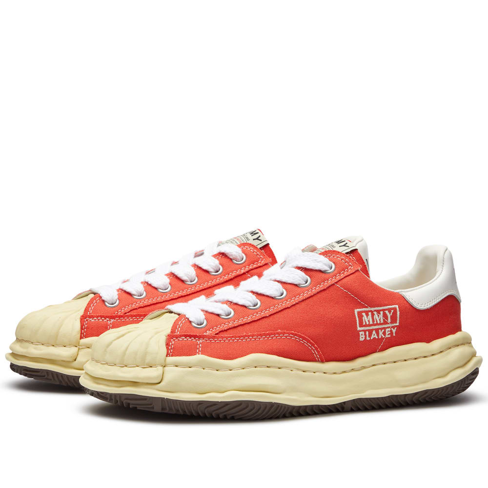 Tenisky a topánky Maison MIHARA YASUHIRO Blakey Low Original Sole Vintage Canvas Červená | A09FW732-ORG, 0