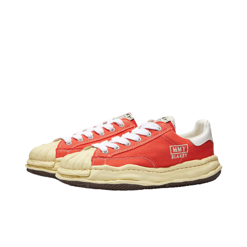 Tenisky a topánky Maison MIHARA YASUHIRO Blakey Low Original Sole Vintage Canvas Červená | A09FW732-ORG