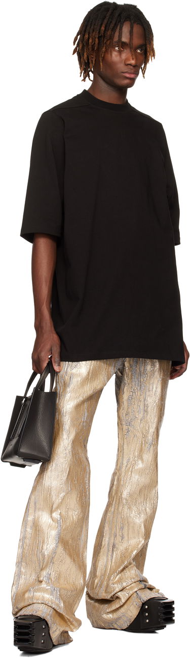 Taška cez rameno Rick Owens Rick Owens Mini Edith Shopper Tote Čierna | RA01E0652 LCN, 3