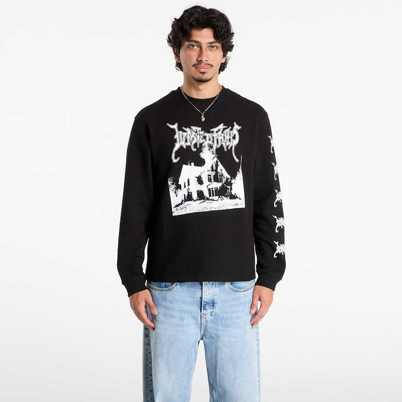 Mikina Wasted Paris Wasted Paris Ignited Thermal Sweatshirt Čierna | WP_000297