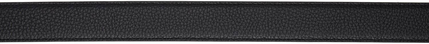 Opasok FERRAGAMO Ferragamo Adjustable Gancini Reversible Belt Čierna | 689134, 1