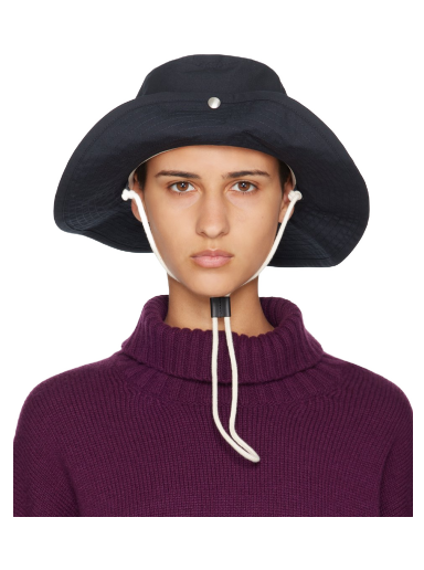 Klobúk Jil Sander Button Bucket Hat Fialová | J40TC0006_J45039