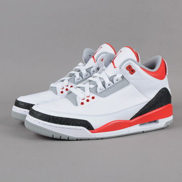 Tenisky a topánky Jordan Air Jordan 3 Retro "Fire Red" 2013 Biela | 136064-120, 0