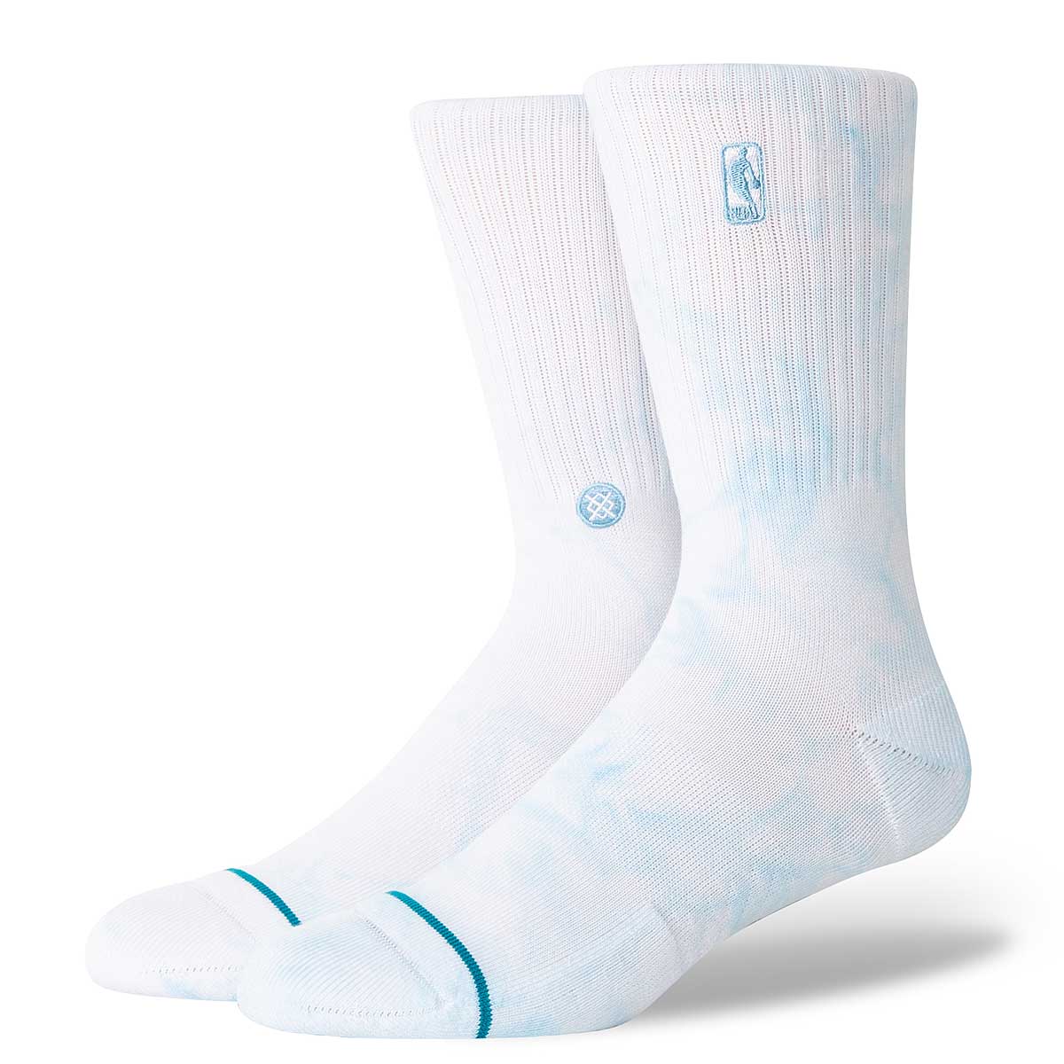 Ponožky Stance NBA Logoman Dye Socks Biela | A556C22NBABL, 1