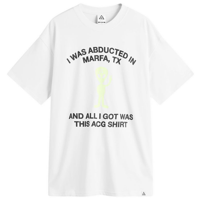 Tričko Nike ACG Alien T-Shirt Biela | HV2168-121