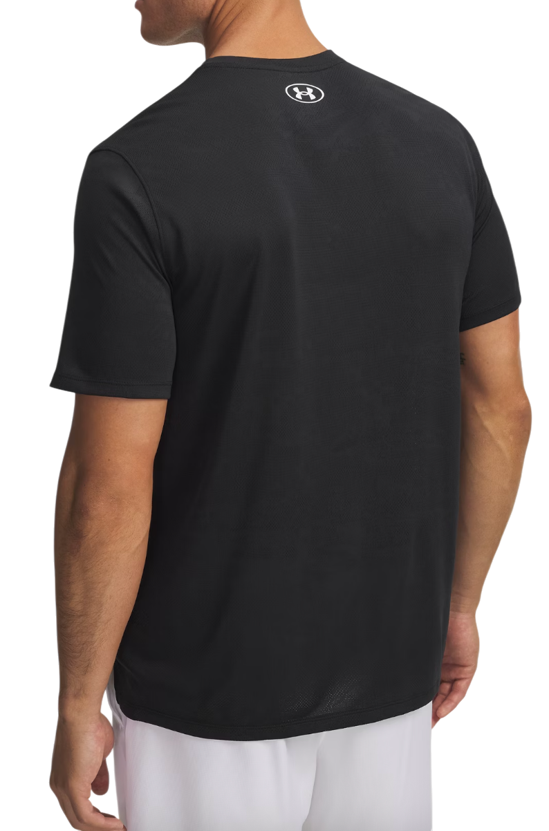 Tričko Under Armour Under Armour Tech Vent Jacquard Short Sleeve T-Shirt Čierna | 1377052-002, 1