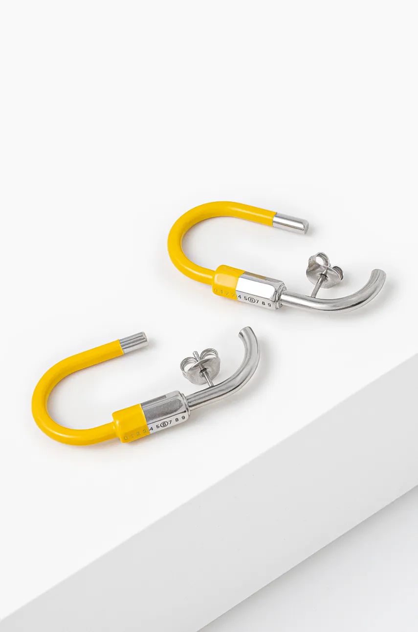 Náušnice Maison Margiela Earrings Metalická | SM7VG0059.P6621, 0