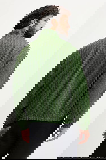 Vetrovka Lacoste Monogram Windbreaker Jacket Zelené | BH8902, 2