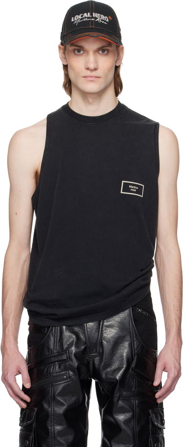 Tielko Martine Rose Martine Rose Logo Tank Top Čierna | 622JE01002B, 0