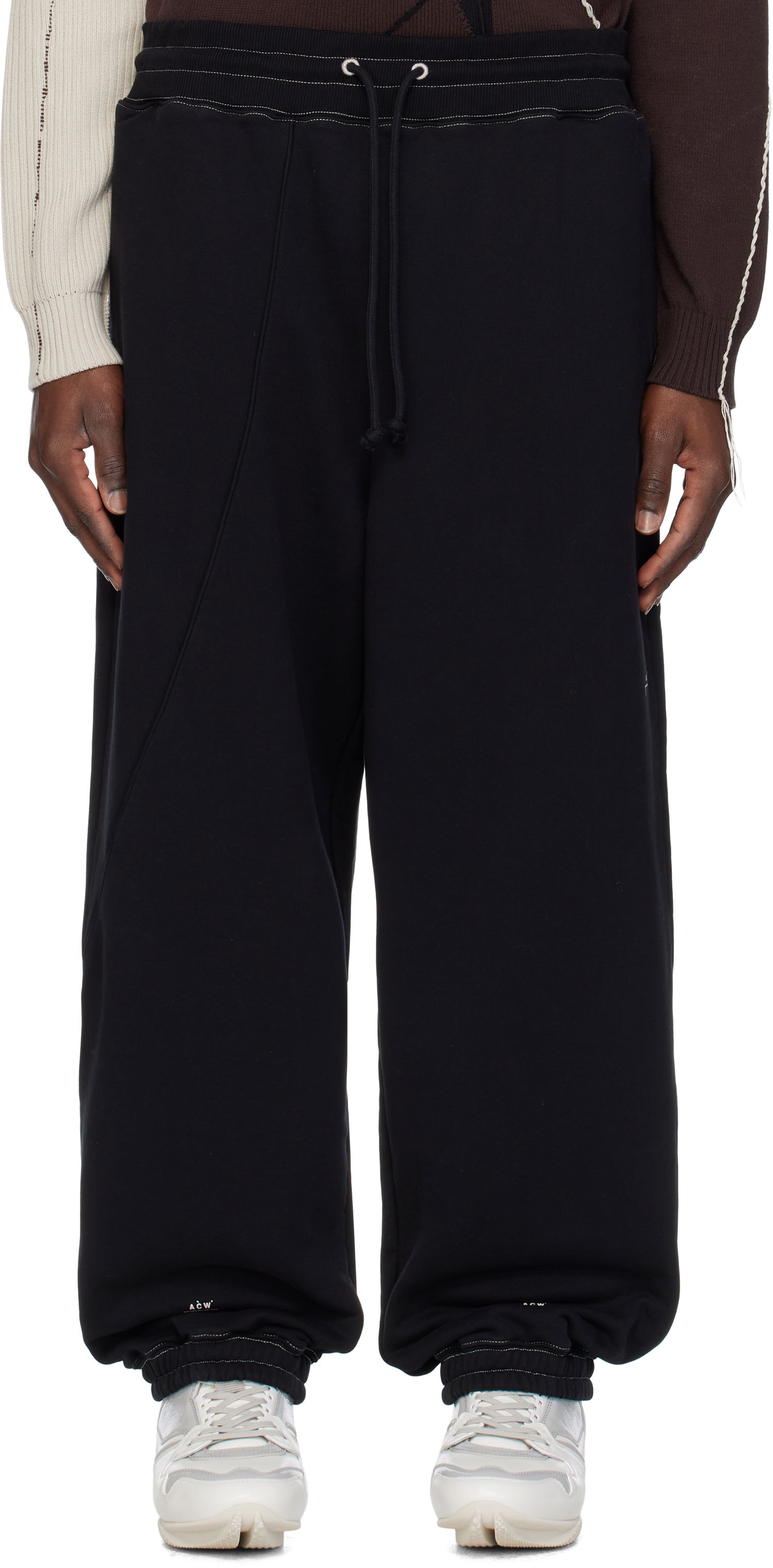 Tepláky A-COLD-WALL* A-COLD-WALL* Millbank Sweatpants Čierna | ACWMB291, 0