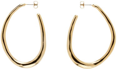 Náušnice ISABEL MARANT Large Hoop Earrings Metalická | BL0170FA-B3B13B, 0
