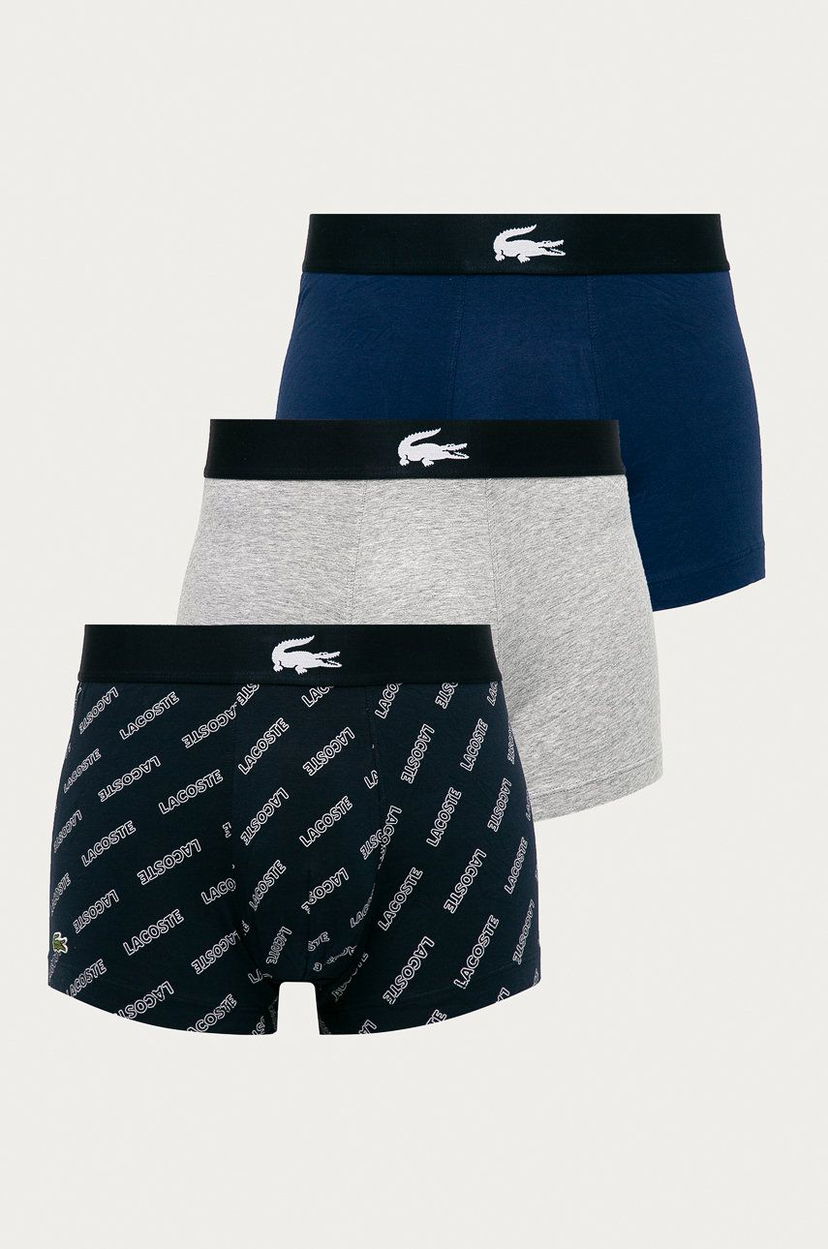 Boxerky Lacoste 3-Pack Logo-Print Trunks Rôznofarebný | 5H1774