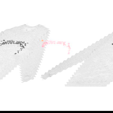 Mikina Cactus Jack by Travis Scott McDonald's x Spelling Crewneck II Biela | CJMD CS76 ASH, 1