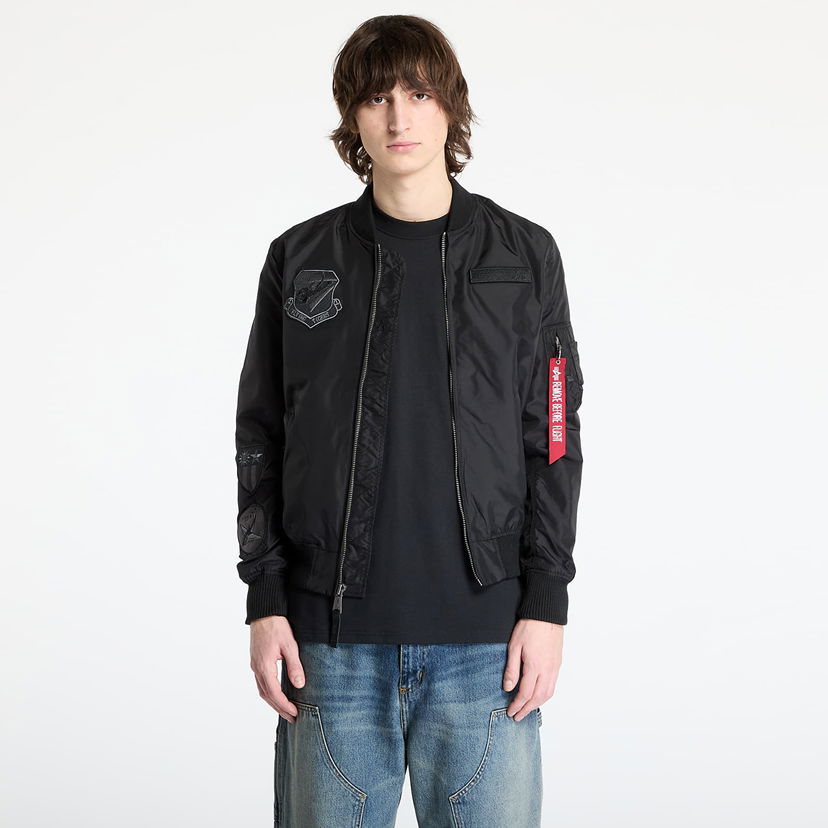 Bomber bunda Alpha Industries Alpha Industries MA-1 TT Flying Tigers Bomber Jacket Čierna | 156129-03