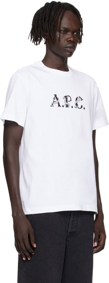 Tričko A.P.C. A.P.C. Hugo T-Shirt Biela | COHGS-M26543, 1