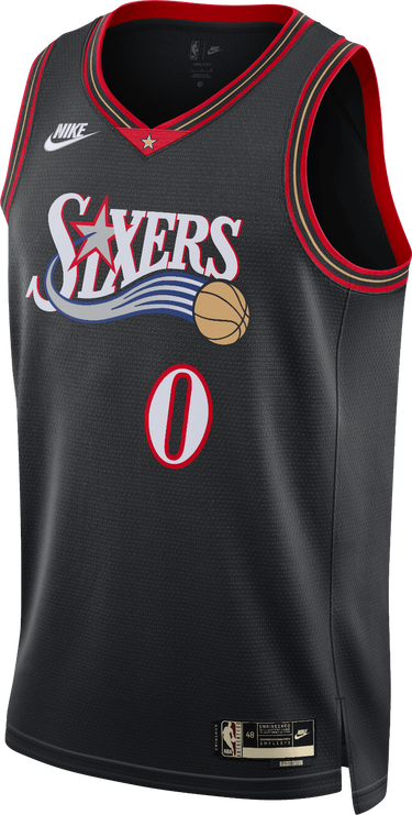 Dres Nike Philadelphia 76ers NBA Swingman Hardwood Edition 2025 Jersey Čierna | hm4778-012, 0