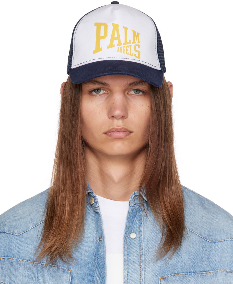 Šiltovka Palm Angels PA League Cap Navy | PMLB095F23FAB0014676, 0