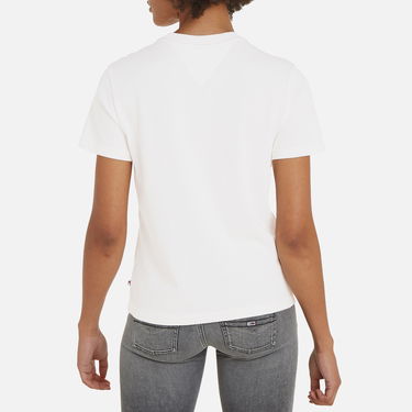 Tričko Tommy Hilfiger Tommy Jeans Graphic Cotton Biela | DW0DW17826YBH, 1