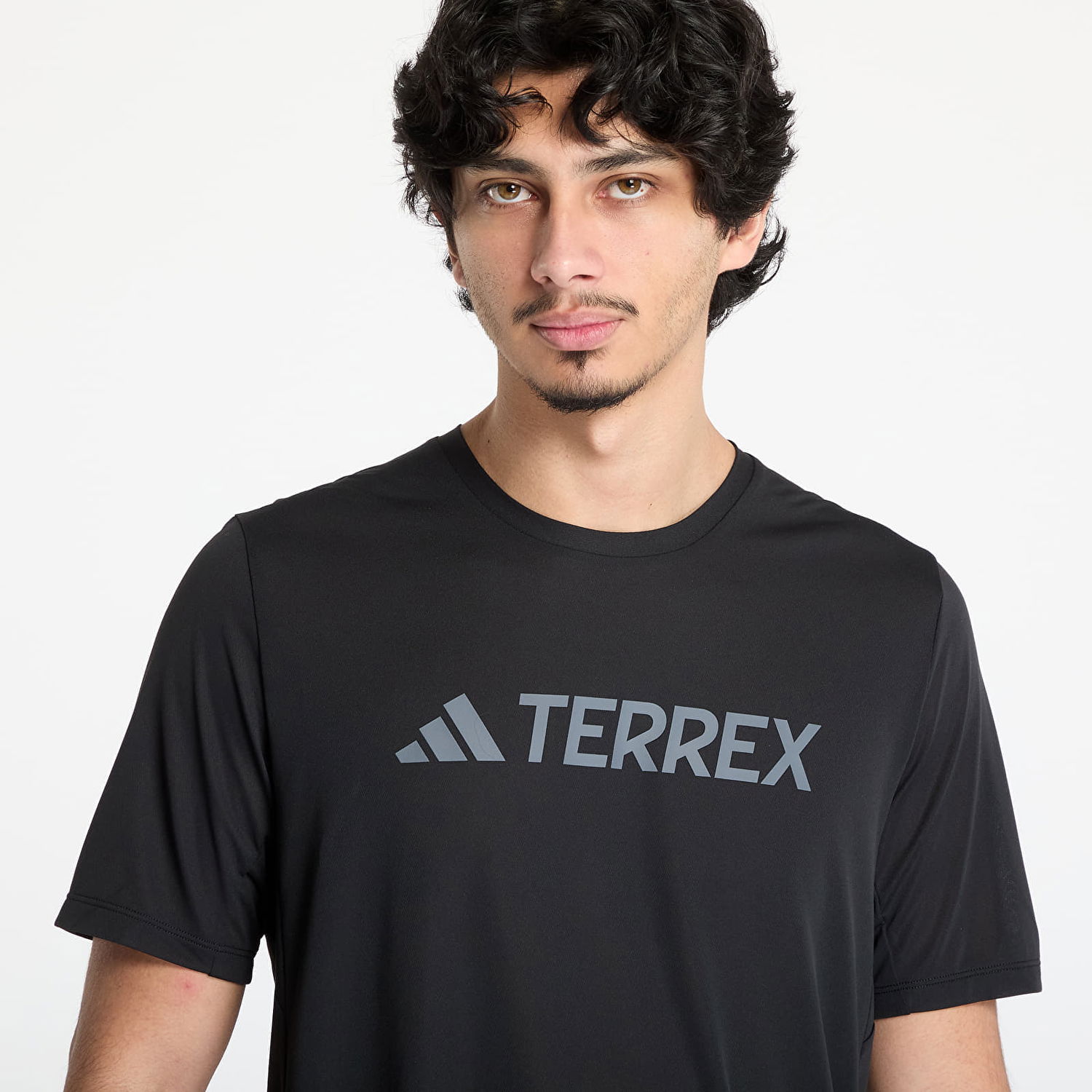 Tričko adidas Performance Terrex Multi Climacool Logo Tech T-Shirt Čierna | JI9234, 1