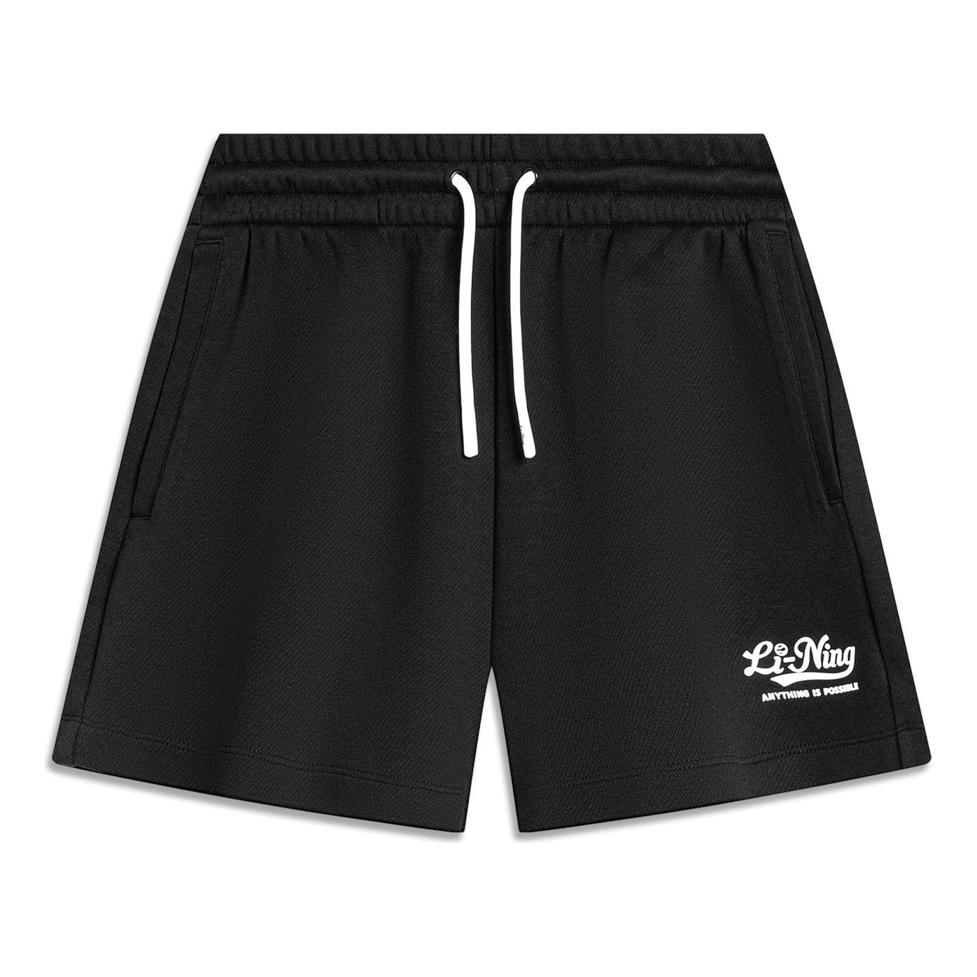 Šortky Li-Ning Graphic Loose Fit Shorts Čierna | AKSU530-2, 0