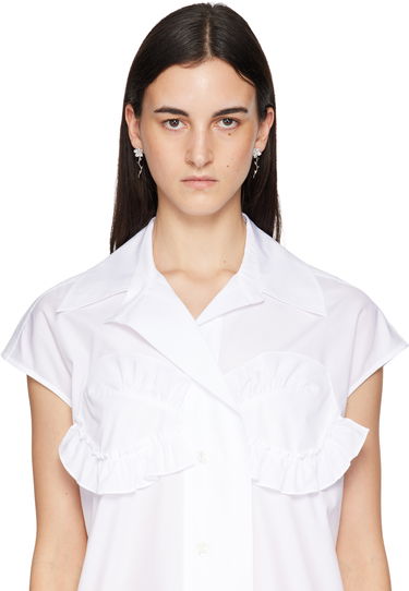 Náušnice Collina Strada Crystal Floral Thorned Vine Drop Earrings Metalická | XX1025, 2