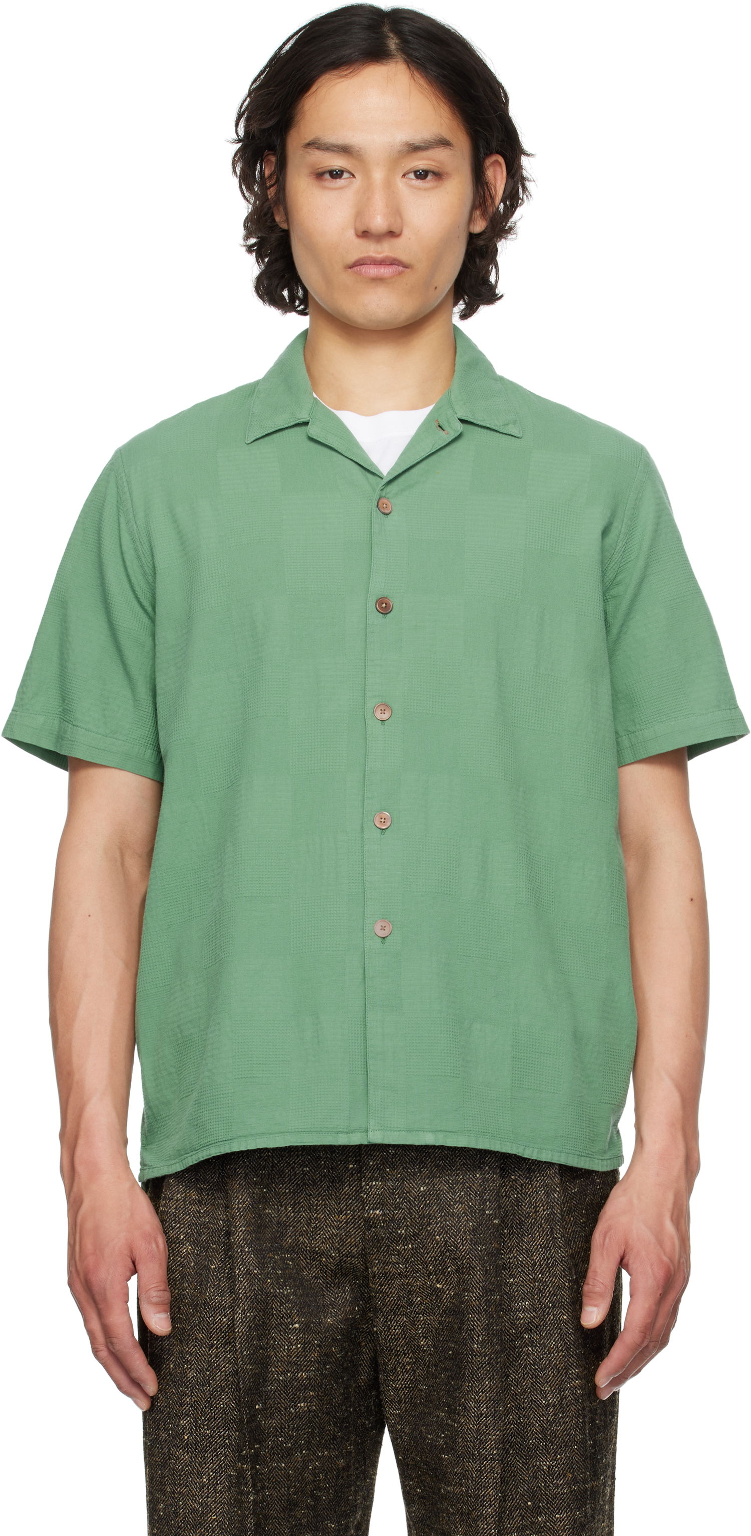 Košeľa Paul Smith PS Paul Smith Casual Fit Shirt Zelené | M2R-695U-P22251-31, 0