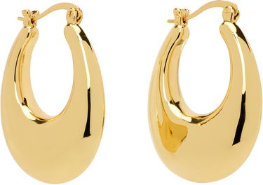 Náušnice Anine Bing Gradual Hoop Earrings Metalická | A-15-10411-GLD1, 1
