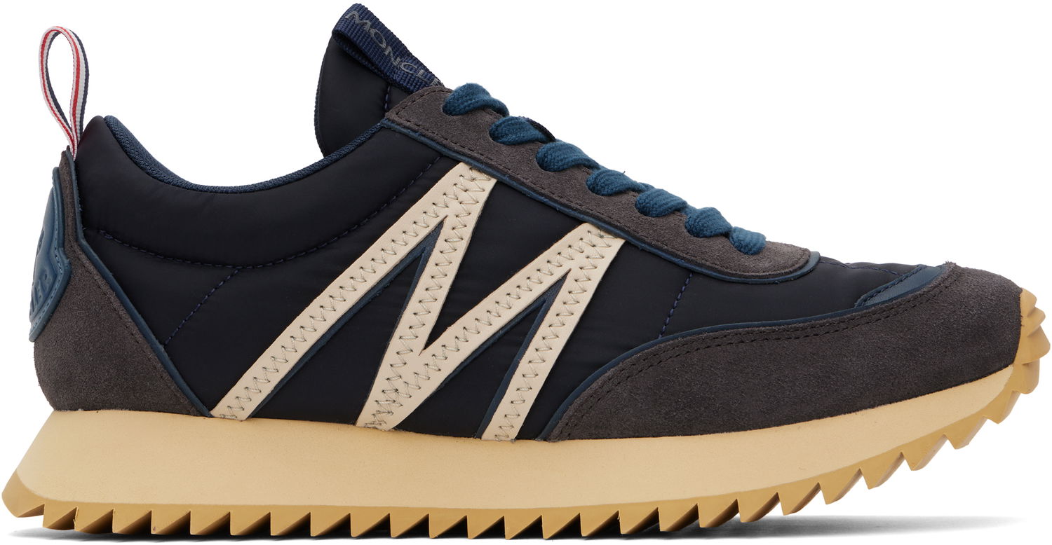 Oblečenie Moncler Moncler Pacey Suede Navy | K109A4M00210M4156, 0