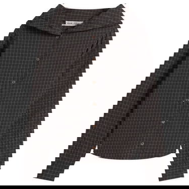 Košeľa OUR LEGACY Our Legacy Kaonashi Wide Neck Shirt, Size EUR 32 Čierna | W4252KB, 1