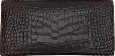 Peňaženka TOTEME TOTEME T-Lock Croco-Embossed Wallet Hnedá | 251-WAM0041-LE0076, 1