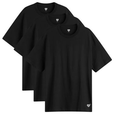 Tričko Human Made 3-Pack T-Shirts by Human Made, Size Large Čierna | HM30CS037-BLK, 0
