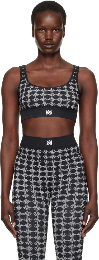 Podprsenka AMIRI Amiri MA Quad Seamless Sports Bra Čierna | AWAWRA1008, 0