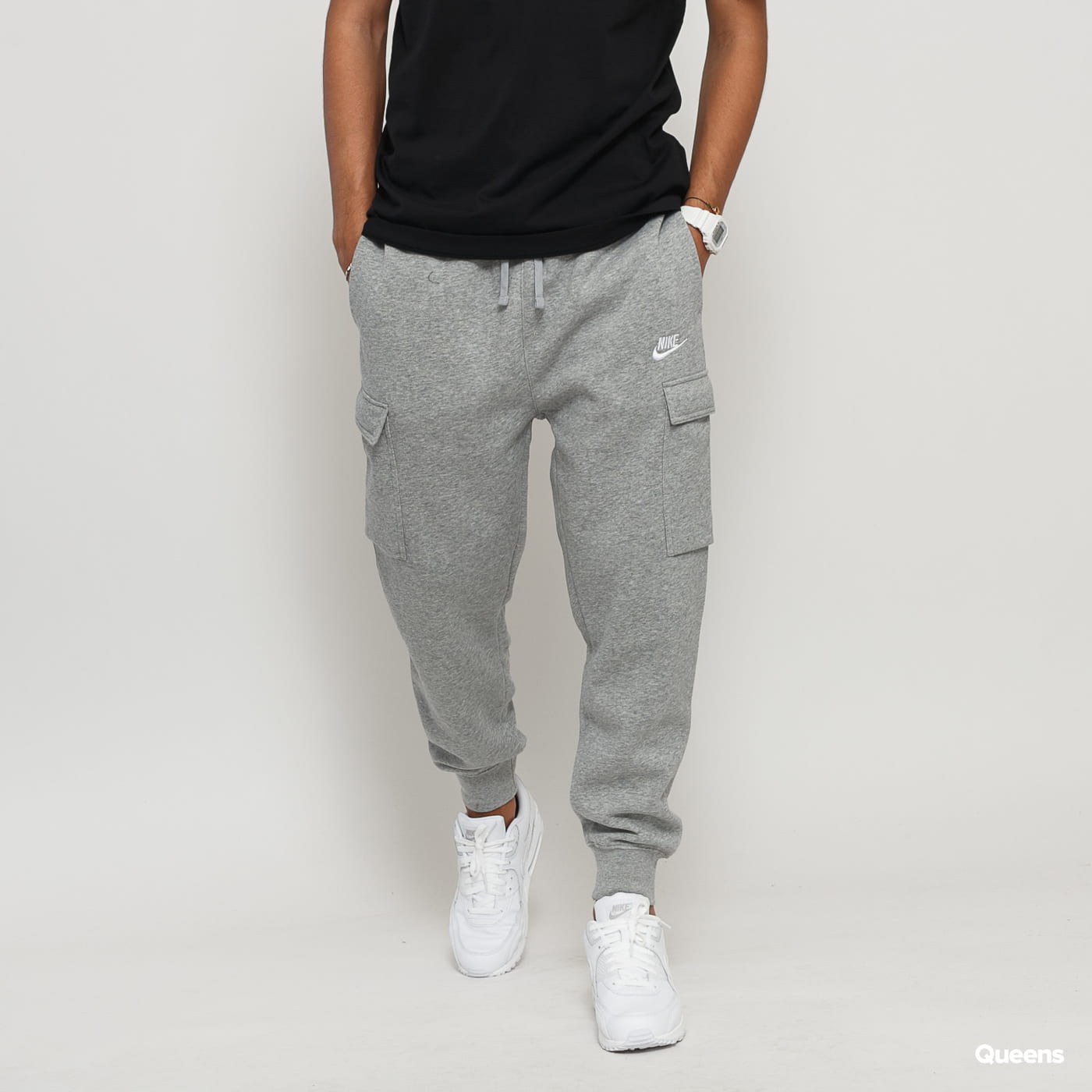 Tepláky Nike Club Šedá | cd3129-063, 1
