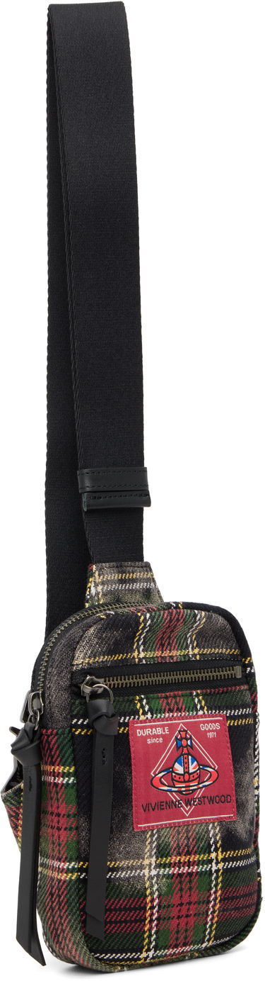 Taška cez rameno Vivienne Westwood Vivienne Westwood Matthew Tartan Mini Crossbody Bag Rôznofarebný | 48030011U-W01AS-, 1