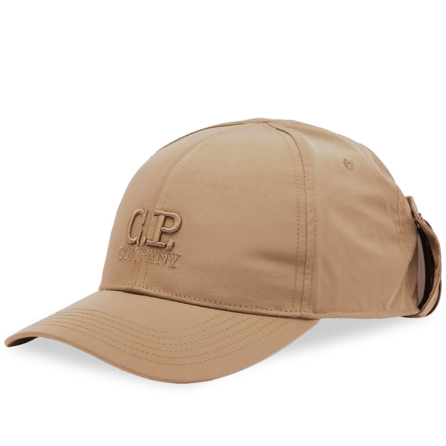 Šiltovka C.P. Company Logo Goggle Cap Béžová | 14CMAC146A-005904A-339, 0