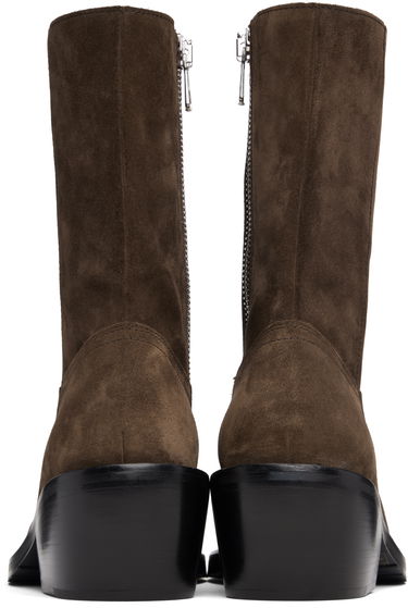 Tenisky a topánky Dries Van Noten Dries Van Noten Suede Boots Hnedá | 252-021706-106, 1