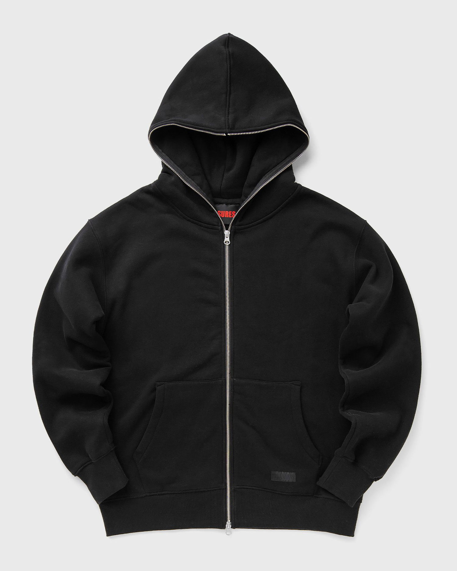 Mikina Pleasures Dragon Zip-Up Hoodie Čierna | P24W032-BLACK, 1