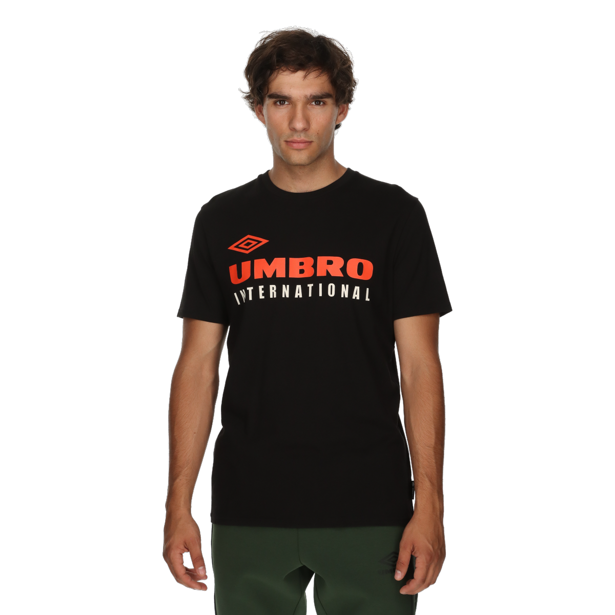 Tričko Umbro Retro T-Shirt Čierna | UMA253M802-01, 0