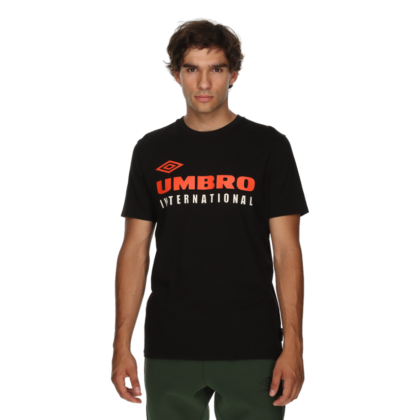 Tričko Umbro Retro T-Shirt Čierna | UMA253M802-01