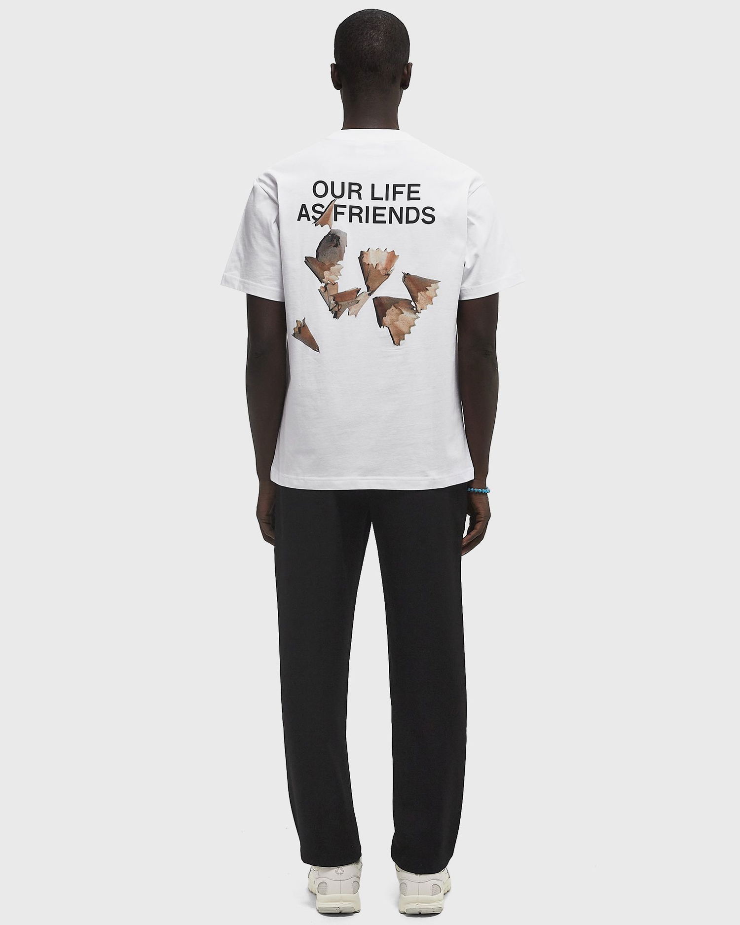 Tričko ØLÅF Olaf Graphite T-Shirt XL Biela | M200104-OPTICAL-WHITE, 1