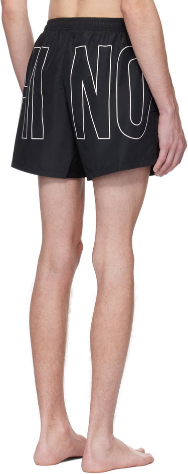 Plavky Moschino Moschino Logo Swim Shorts Čierna | V3A4224 9301 1555, 2