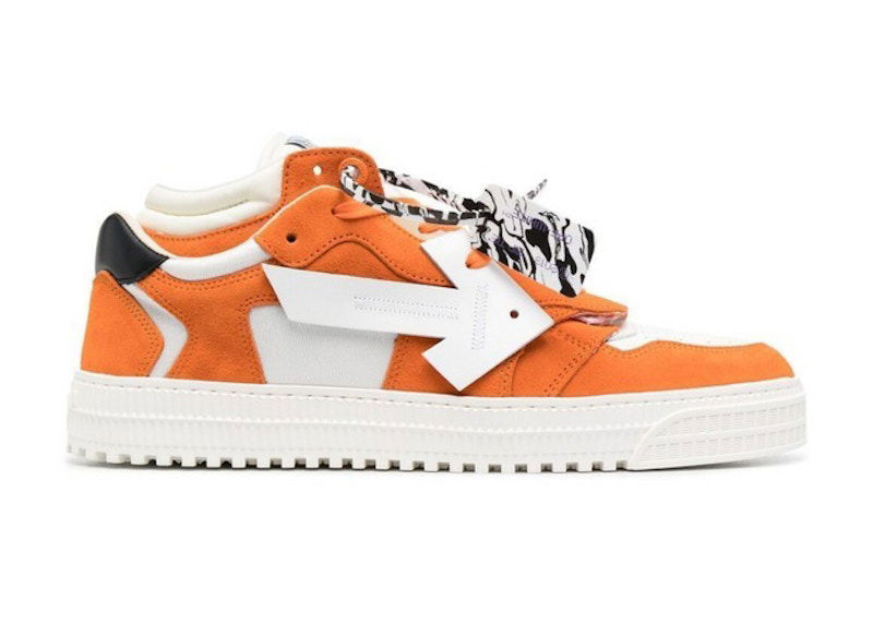 Tenisky a topánky Off-White Floating Arrow Low White Orange Oranžová | OMIA151S21LEA0010120, 0