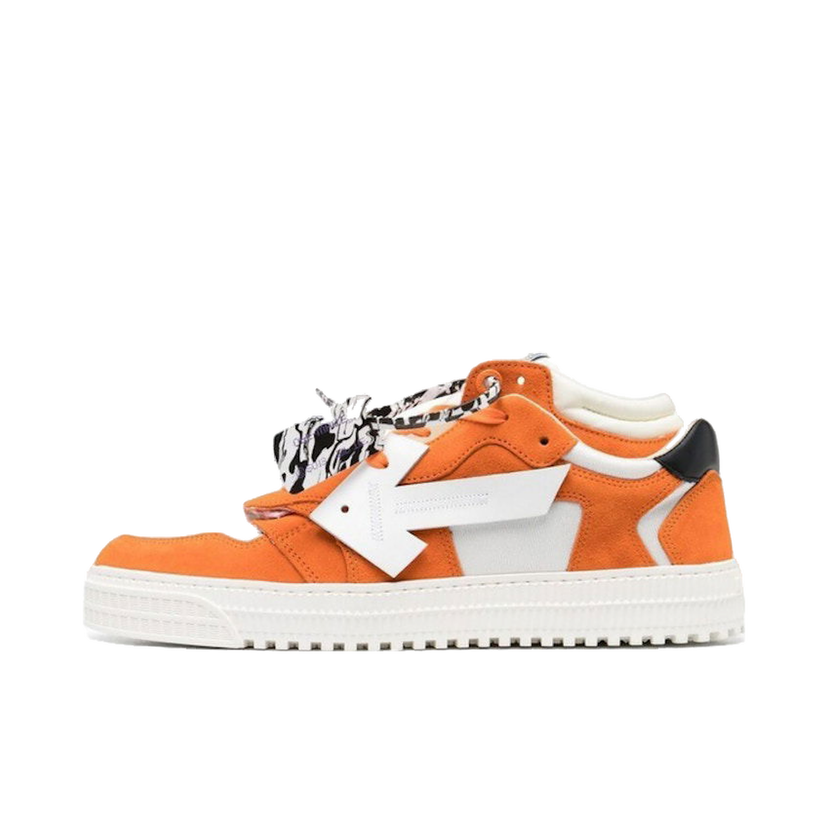 Tenisky a topánky Off-White Floating Arrow Low White Orange Oranžová | OMIA151S21LEA0010120