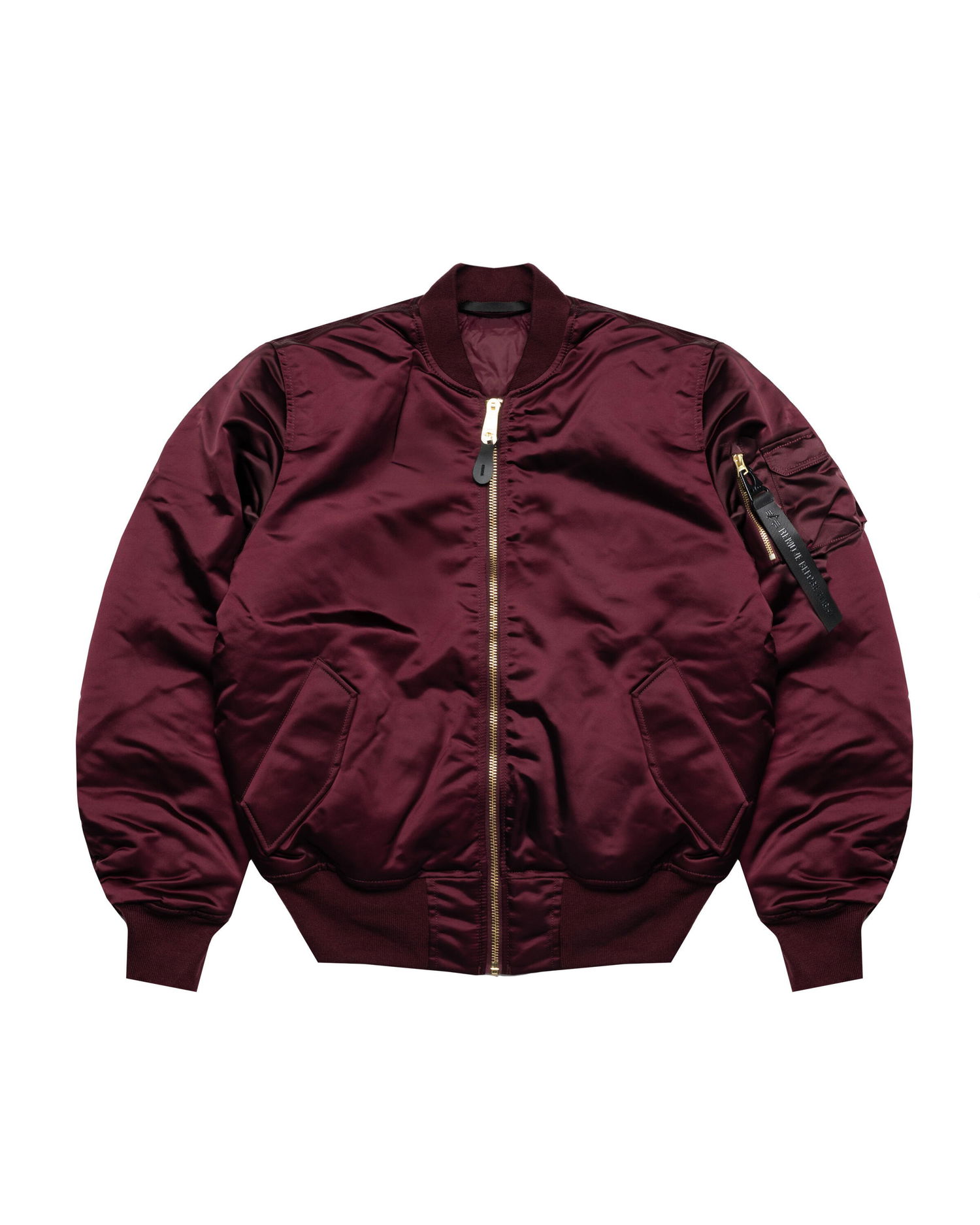 Bomber bunda Alpha Industries MA-1 Base Flight Jacket Vínová | 756111-608, 0