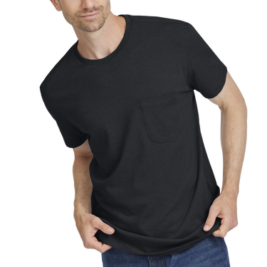 Tričko Allbirds Merino Pocket Tee, Size Small Čierna | A11499M, 2