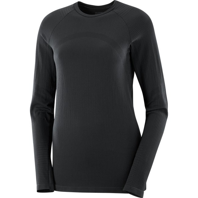Sveter Salomon Seamless Thermal Underwear Top Čierna | LC2119900, 1