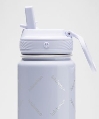 Fľaše lululemon Back to Life 710 ml Water Bottle with Straw Print Fialová | prod20001831, 3